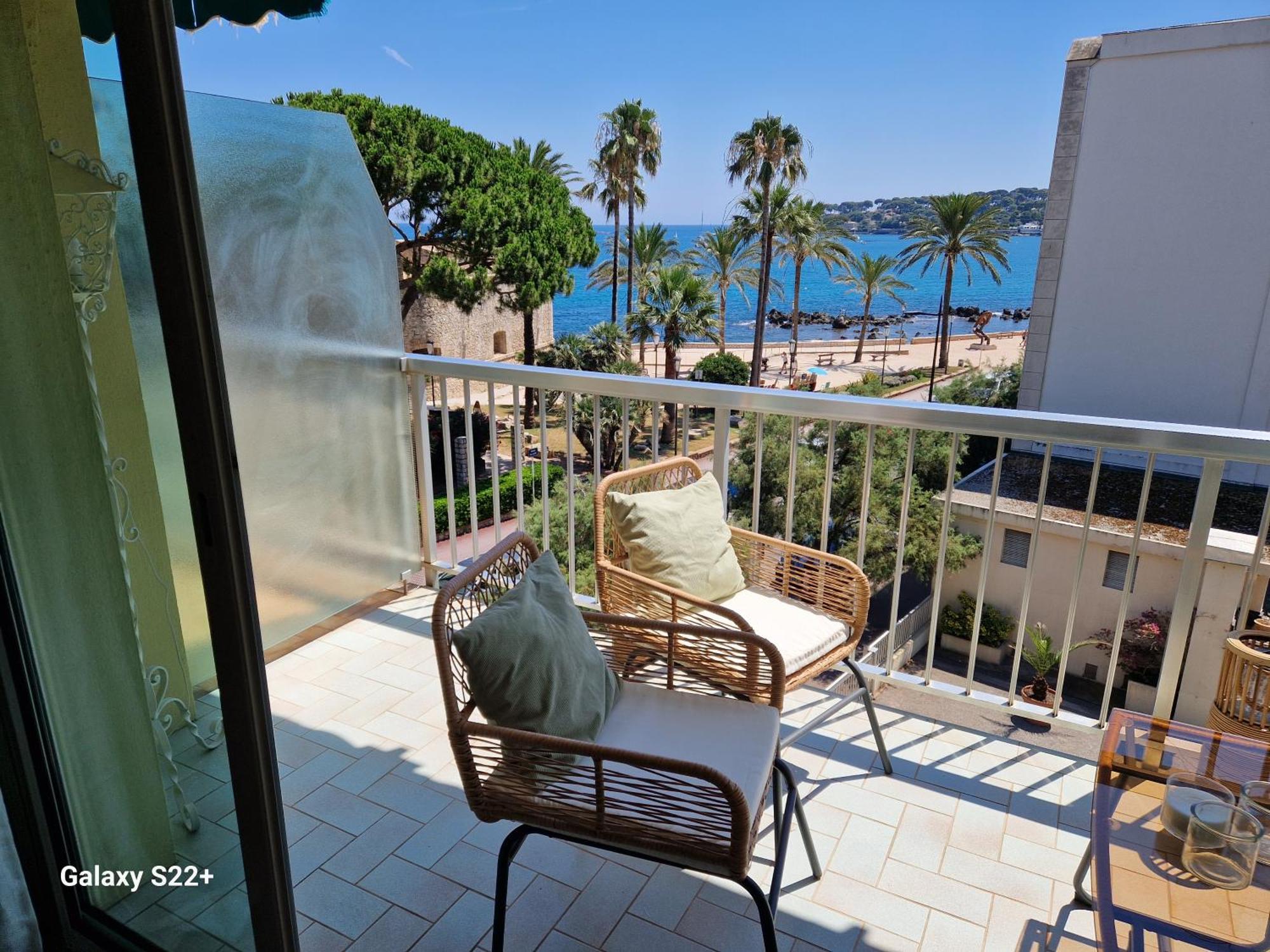 Cozy Studio, Sea View, Old Town, Near Beaches Antibes Luaran gambar