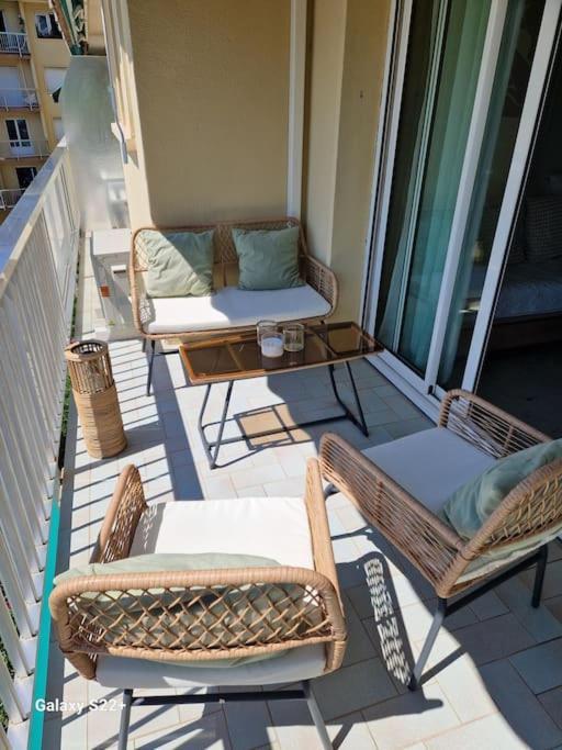 Cozy Studio, Sea View, Old Town, Near Beaches Antibes Luaran gambar