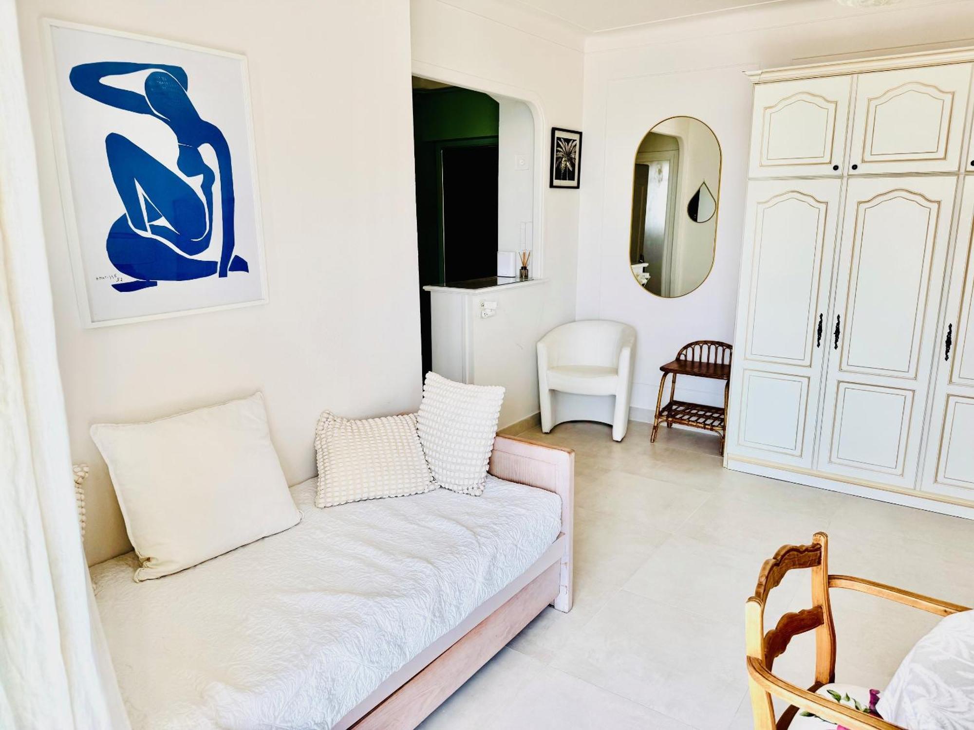 Cozy Studio, Sea View, Old Town, Near Beaches Antibes Luaran gambar