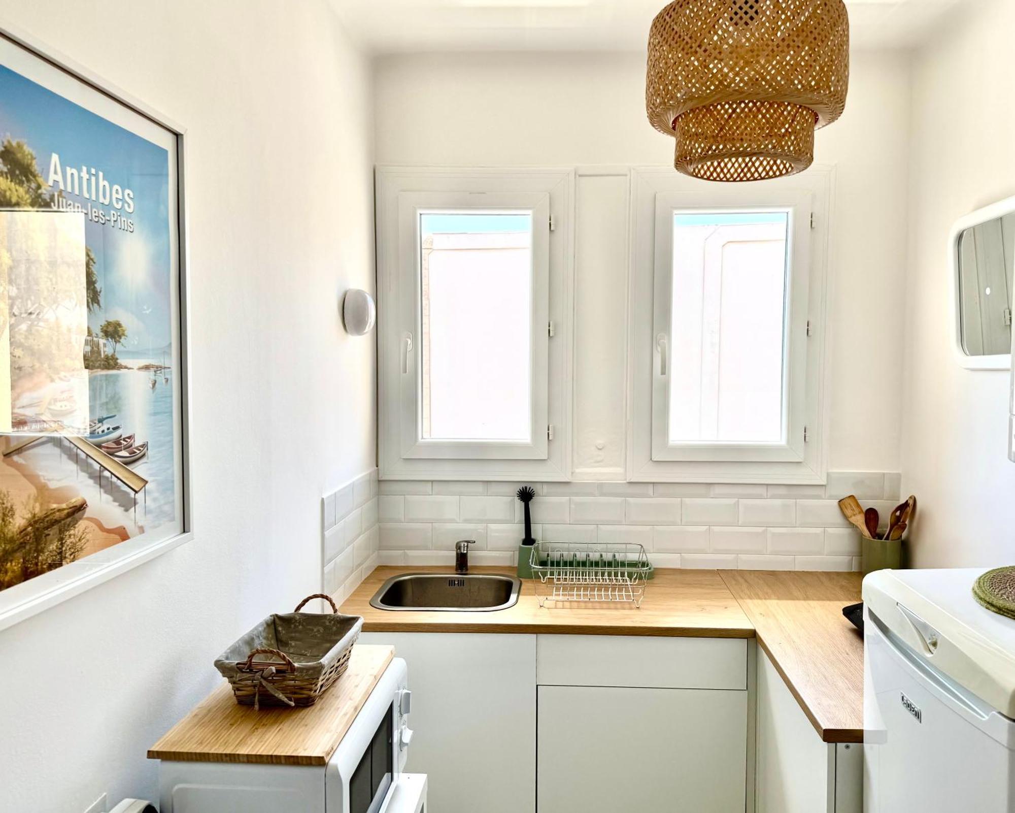 Cozy Studio, Sea View, Old Town, Near Beaches Antibes Luaran gambar